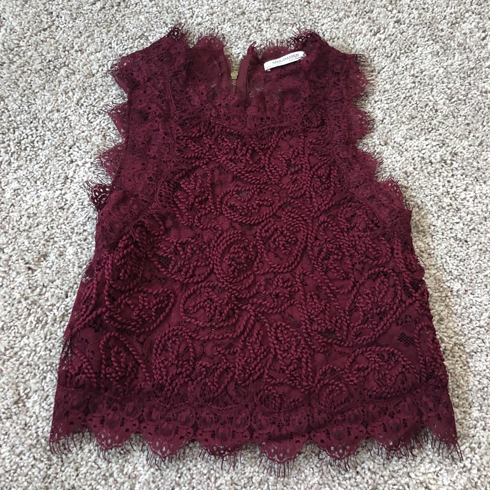 Zara Lace Crop top